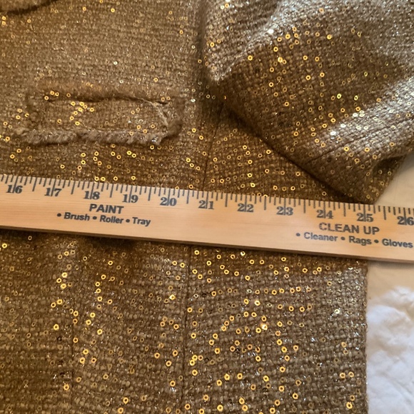 NWOT Chico's Noelle Goldie Tweed Jacket Chico size 4 traditional size 18-20 XXL - Picture 7 of 8